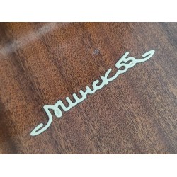 Napis na radio Mińsk 55