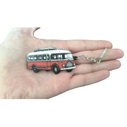 Brelok 3D autobus Bałtyk